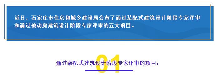 石家莊市五個項目通過裝配式建筑設(shè)計階段和被動房建筑設(shè)計階段的專家評審